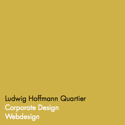 Ludwig Hoffmann Quartier Corporate Design Webdesign